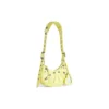 Le Cagole Xs skuldertaske “Lime” 6713091VG9Y7302