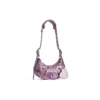 Le Cagole XS skuldertaske med leopardmønster “Pink” 6713092AAV75651