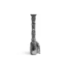 Le Cagole Xs skuldertaske, metalliseret “Silver” 7716700GT3Y8103
