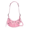 Le Cagole XS skuldertaske “Pink” 6713091VG9Y5812