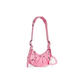 Le Cagole XS skuldertaske “Pink” 6713091VG9Y5812