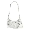 Le Cagole XS skuldertaske “White” 6713091VG9Y9104
