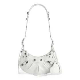 Le Cagole XS skuldertaske “White” 6713091VG9Y9104