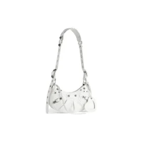 Le Cagole XS skuldertaske “White” 6713091VG9Y9104