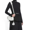 Le Cagole XS skuldertaske “White” 6713091VG9Y9104