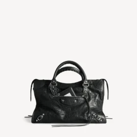 Le city bag medium i sort