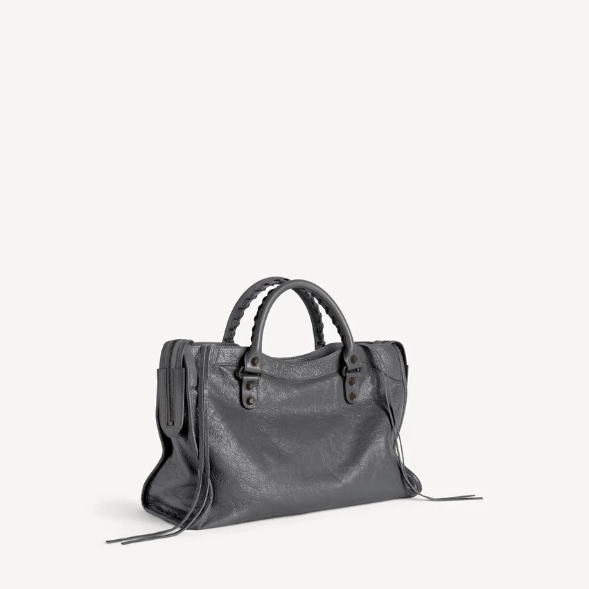 Le city bag medium i vulkansk sten Le city bag medium i vulkansk sten