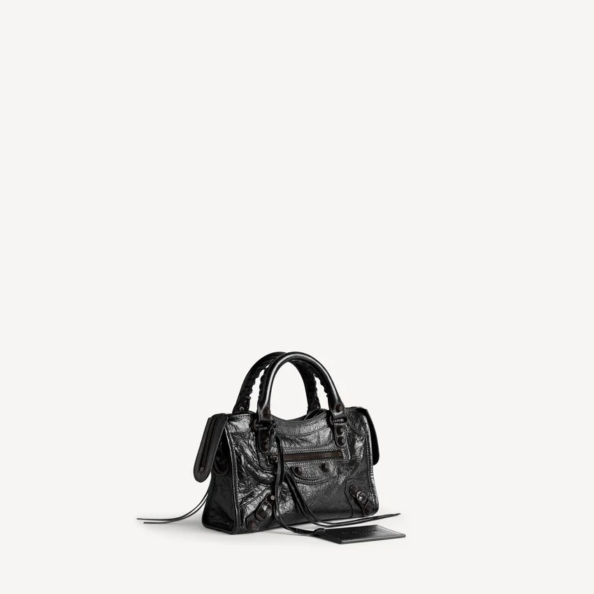 Le City Bag Mini til kvinder i sort Le City Bag Mini til kvinder i sort