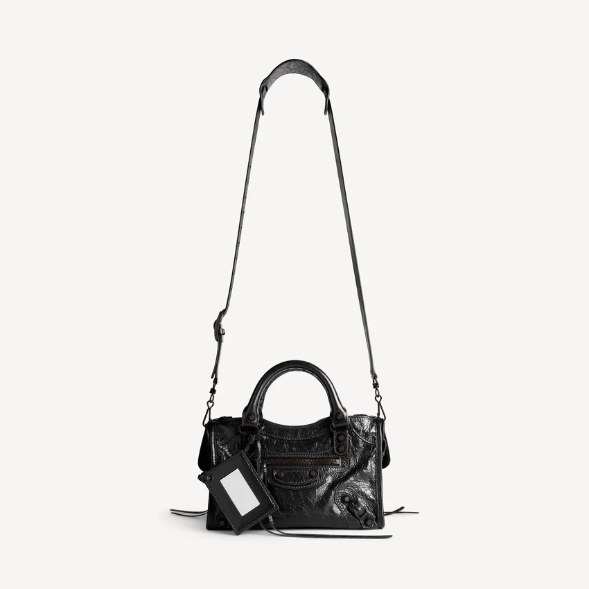 Le City Bag Mini til kvinder i sort Le City Bag Mini til kvinder i sort