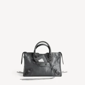 Le city bag small i vulkansk sten