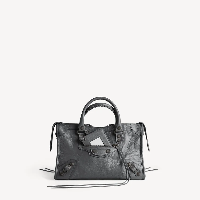 Le city bag small i vulkansk sten Le city bag small i vulkansk sten