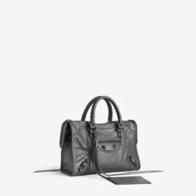 Le city bag small i vulkansk sten
