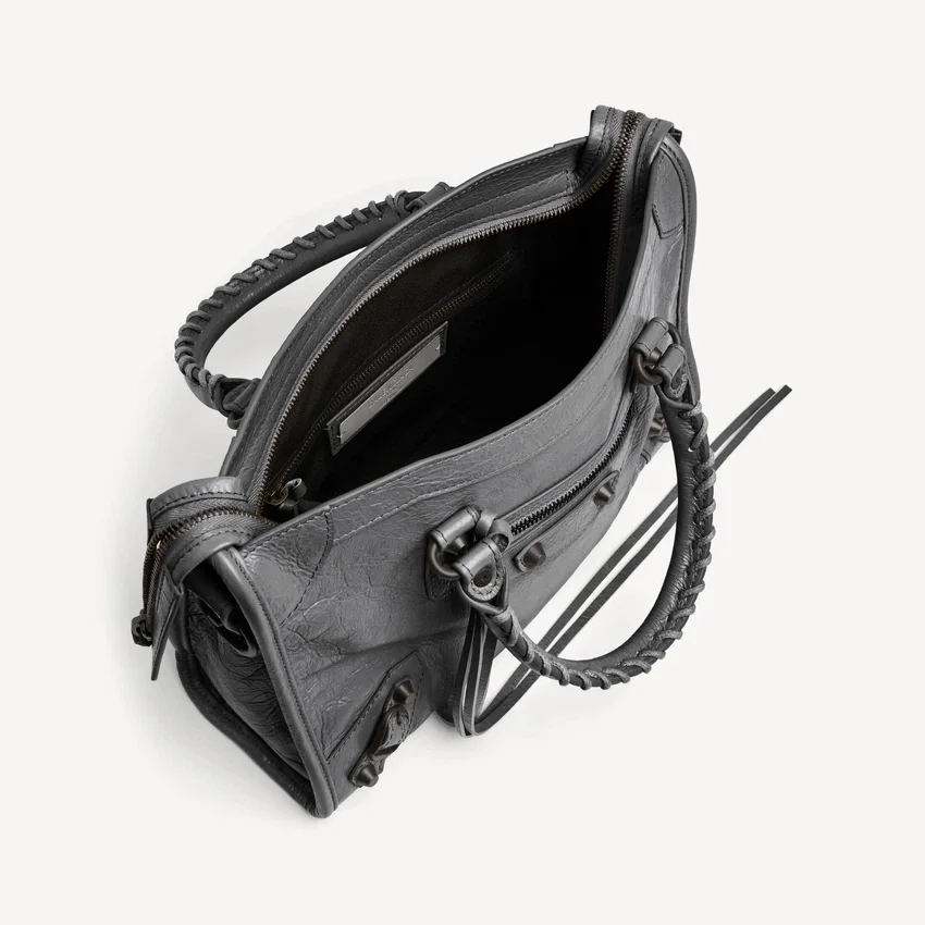 Le city bag small i vulkansk sten Le city bag small i vulkansk sten