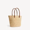 Le City Basket Medium til kvinder i farven natural/camel Le City Basket Medium til kvinder i farven natural/camel