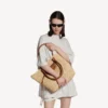 Le City Basket Medium til kvinder i farven natural/camel Le City Basket Medium til kvinder i farven natural/camel