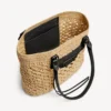 Le City Basket Medium til kvinder i natur/sort Le City Basket Medium til kvinder i natur/sort