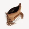 Le City Hobo-taske til kvinder, medium, i kamel