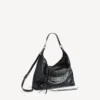 Le City Hobo-taske til kvinder, medium, i sort