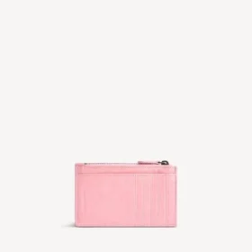 Le City lang mønt- og kortholder til kvinder i vintage-rosa