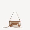 Le City-pung til kvinder med rem i beige/camel
