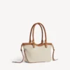 Le City strandtaske til kvinder, lille, i beige/kamel