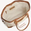 Le City strandtaske til kvinder, medium, i beige/kamel