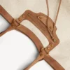 Le City strandtaske til kvinder, medium, i beige/kamel