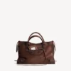 Le City-taske til kvinder, medium, i lys espresso