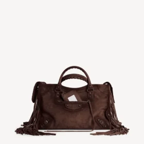 Le City-taske til kvinder, medium, i lys espresso