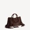 Le City-taske til kvinder, medium, i lys espresso