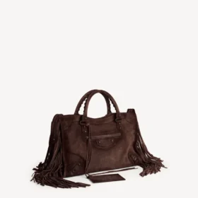 Le City-taske til kvinder, medium, i lys espresso