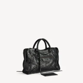 Le City-taske til kvinder, medium, i sort