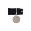 Logo-armbånd med mønter “Black” 656450-TZ10Z-1268