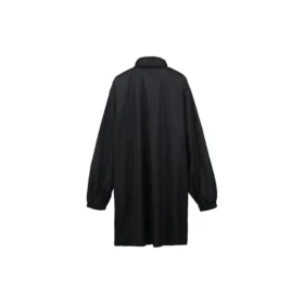 Logo Intarsia regnfrakke “Black” 681449TLO061000