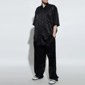 Logo Jacquard-bukser “Black” 658883TLO581000