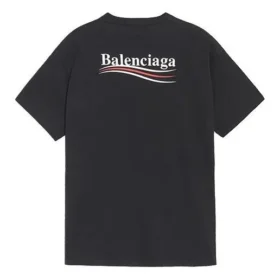 Logo, løs pasform, korte ærmer, unisex, sort 556150TAV441000