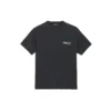 Logo, løs pasform, korte ærmer, unisex, sort 556150TAV441000