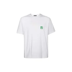 Logo Miljøvenlig kortærmet unisex hvid 594579THV639000