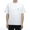 Logo Miljøvenlig kortærmet unisex hvid 594579THV639000
