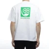 Logo Miljøvenlig kortærmet unisex hvid 594579THV639000