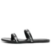 Logo-sandaler “Calf Black” 694999WCAE11090
