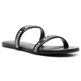 Logo-sandaler “Calf Black” 694999WCAE11090