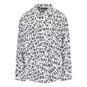 Logo Strips Minimal Shirt “White” 681812TML219040 Logo Strips Minimal Shirt “White” 681812TML219040