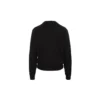 Logo-sweatshirt med rund hals, sort 595106T15511073