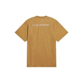 Logo-T-shirt, medium pasform, “Beige” 612966TLVB39504