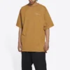 Logo-T-shirt, medium pasform, “Beige” 612966TLVB39504