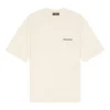 Logo-T-shirt, medium pasform, “Beige” 612966TMVF49069