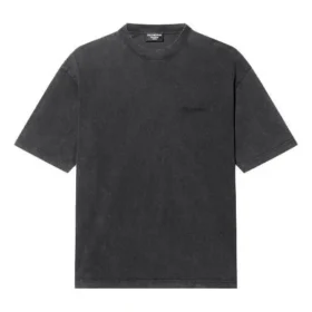Logo-T-shirt, medium pasform, “grå” 612966TLVB91146