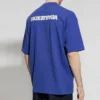 Logo-T-shirt, medium pasform, “Indigo” 612966TLVB34388