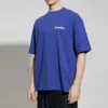 Logo-T-shirt, medium pasform, “Indigo” 612966TLVB34388